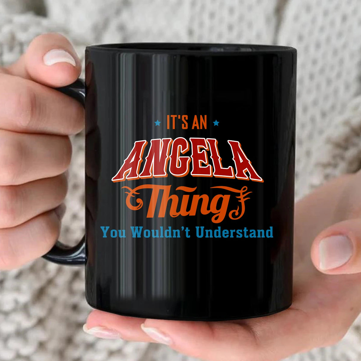 It's A Your Name Thing You Wouldn't Understand Retro Mug ANGELA 13K1 MG26