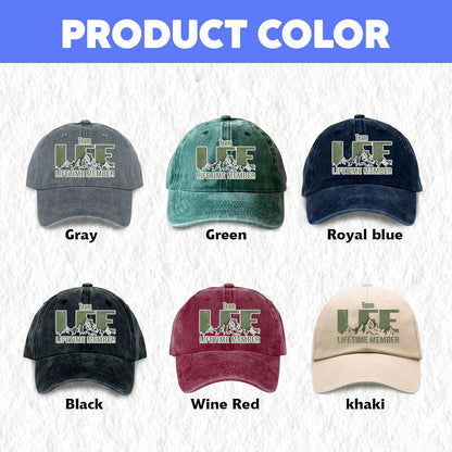 Team Your Name Lifetime Member Mountain Cap LEE 13K1 C58PF