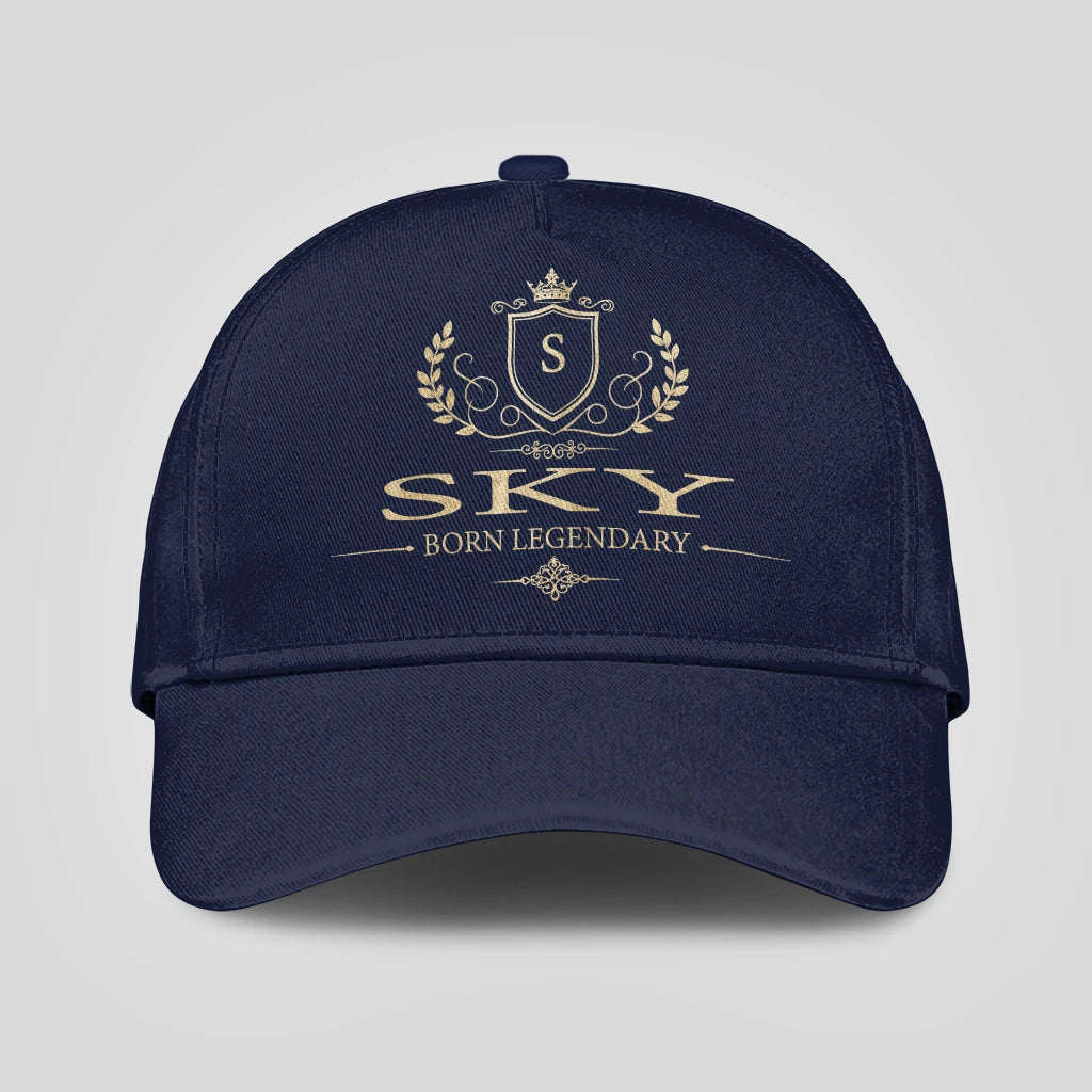 Born Legendary Luxury Crest Blue Cap SKY 13K1 C180PF