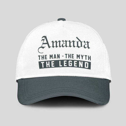 The Man The Myth The Legend Luxury Cap AMANDA 13K1 C39PF