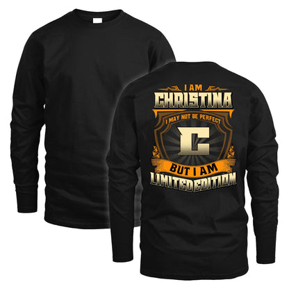 CHRISTINA 13K1-516 Personalized "I May Not Be Perfect ..."