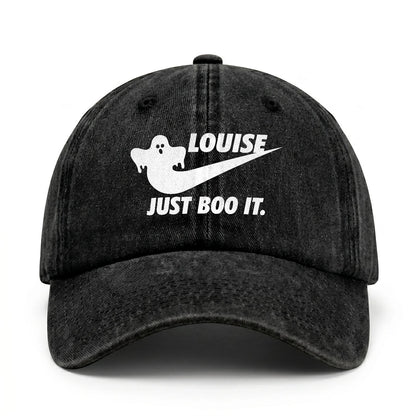 Just Boo It Halloween Washed Cap LOUISE 13K1 C83PF