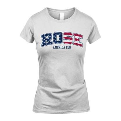 ROSE 13K1-555 America 250 Personalized