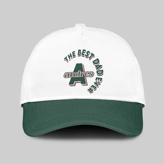 The Best Dad Ever Custom Name Cap ANDRES 13K1 C35PF