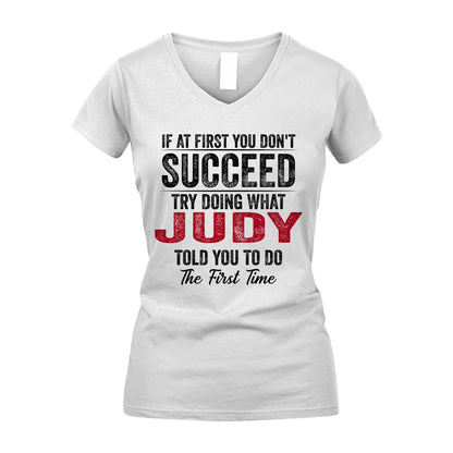 JUDY 13K1-357 If At First You Don't Succeed...