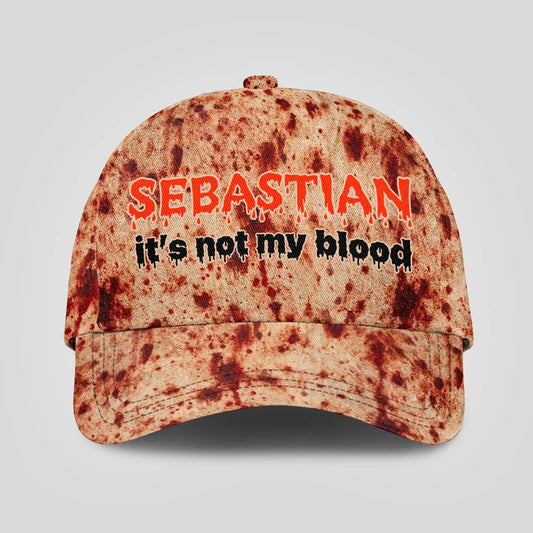 It's Not My Blood Halloween Cap SEBASTIAN 13K1 C70PF