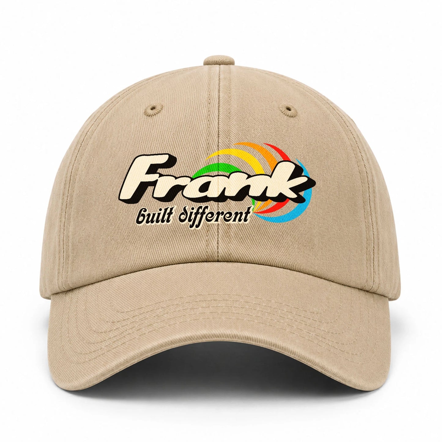 Your Name Built Different Retro Washed Cap FRANK 13K1 C55PF