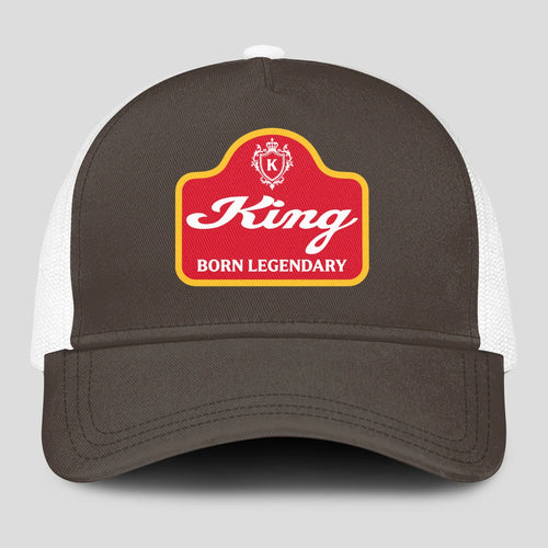 Born Legendary Charcoal Mesh Cap KING 13K1 C196PF
