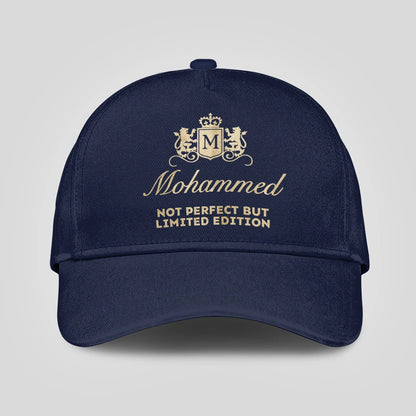 Not Perfect But Limited Edition Crest Logo Navy Cap MOHAMMED 13K1 C160PF