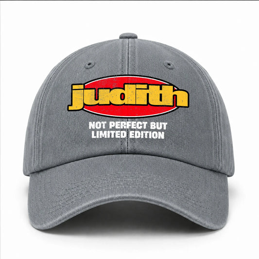 Your Name Not Perfect But Limited Edition Red Logo Washed Cap JUDITH 13K1 C84PF