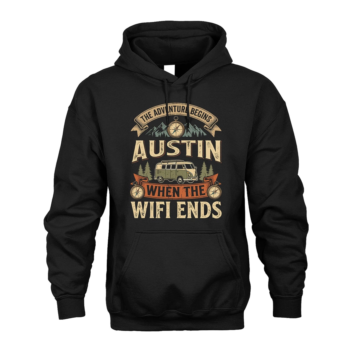 AUSTIN 13K1-547 The Adventure Begins Name When The Wifi Ends
