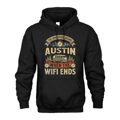 AUSTIN 13K1-547 The Adventure Begins Name When The Wifi Ends