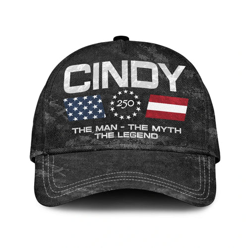 CINDY 13K1-C11PF America 250 The man - The Myth - The Legend