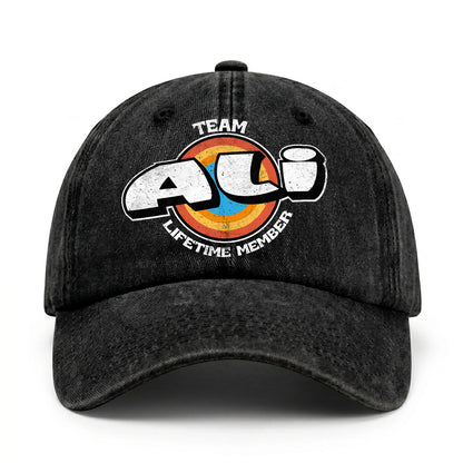 Team Your Name Lifetime Member Logo Cap ALI 13K1 C66PF