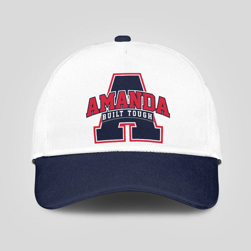 Built Tough Blue And White Baseball Cap AMANDA 13K1 C103PF