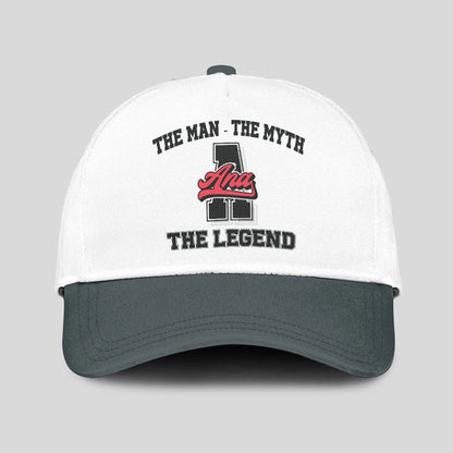 The Man The Myth The Legend Custom Initial Letter And Name Cap ANA 13K1 C38PF