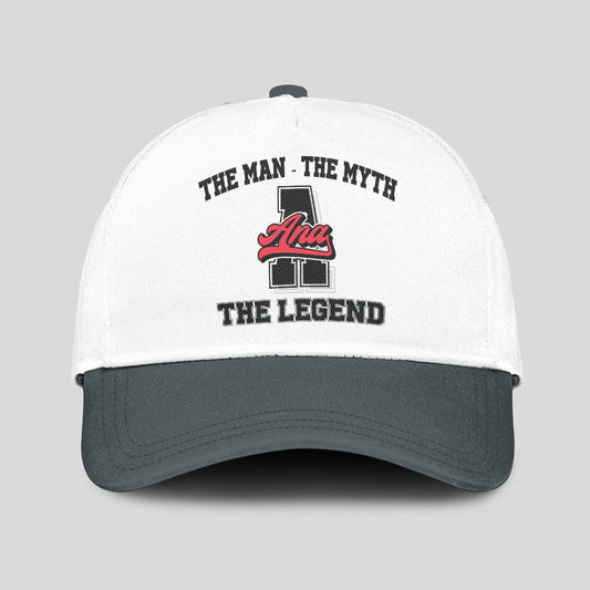 The Man The Myth The Legend Custom Initial Letter And Name Cap ANA 13K1 C38PF