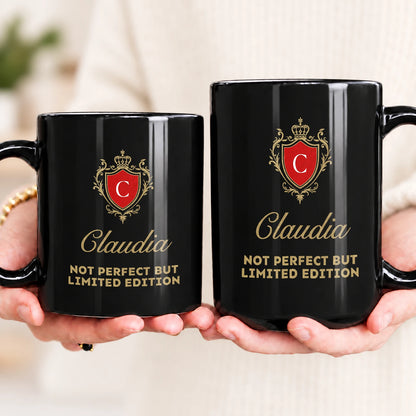 Not Perfect But Limited Eidition Golden Logo Mug CLAUDIA 13K1 MG19