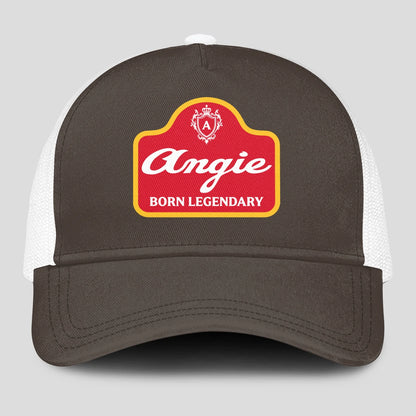 Born Legendary Charcoal Mesh Cap ANGIE 13K1 C196PF