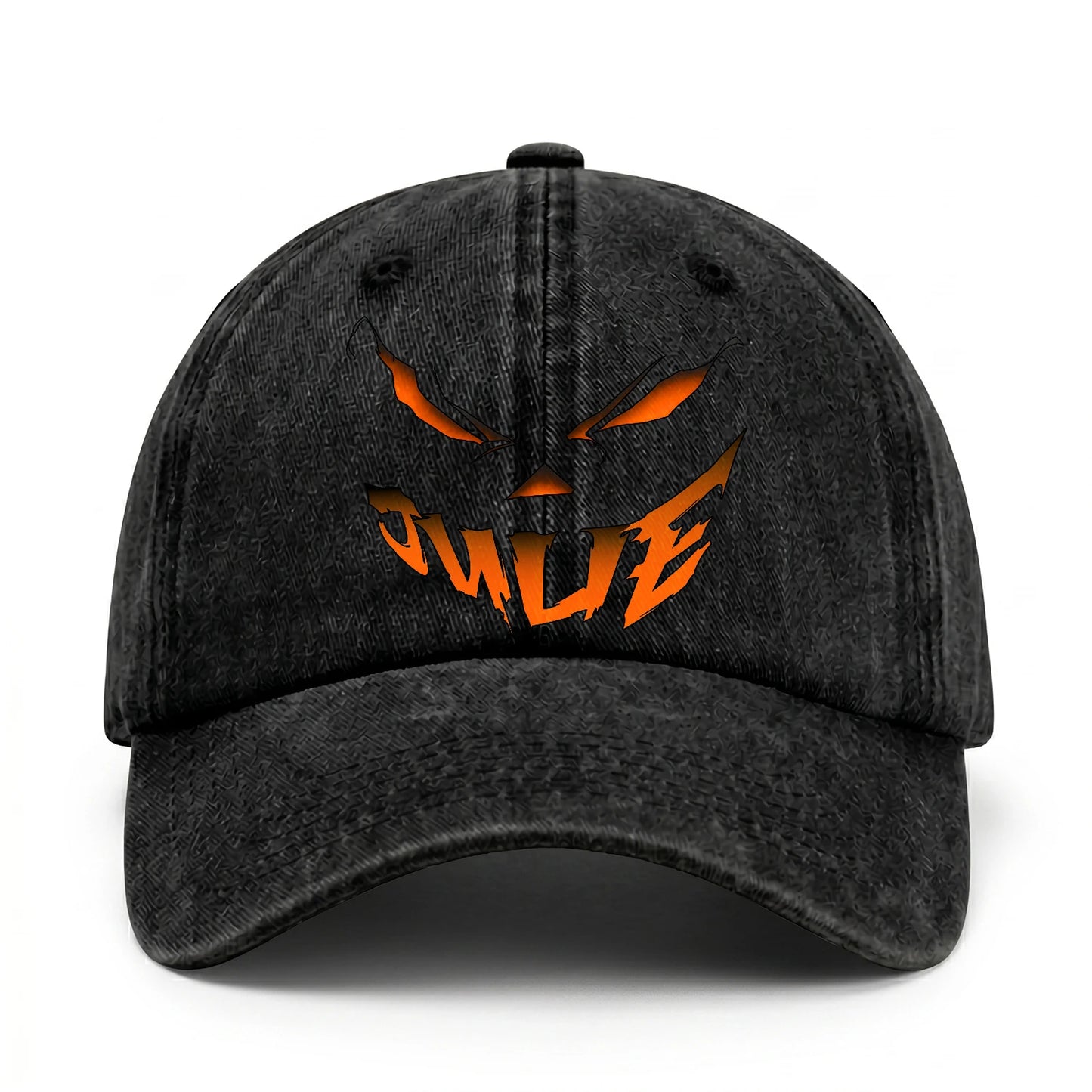 Stay Hungry Pumpkin Chasing Ghosts Funny Washed Cap JULIE 13K1 C101PF