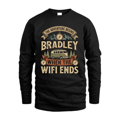 BRADLEY 13K1-547 The Adventure Begins Name When The Wifi Ends