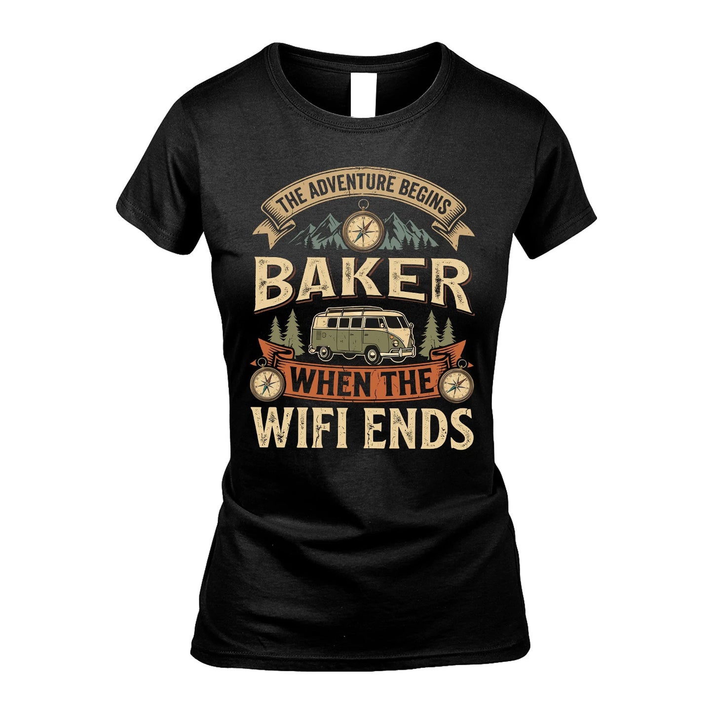 BAKER 13K1-547 The Adventure Begins Name When The Wifi Ends