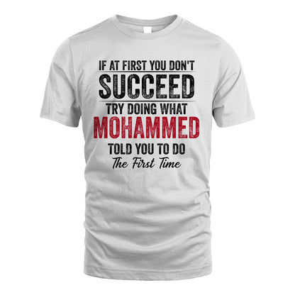 MOHAMMED 13K1-357 If At First You Don't Succeed...