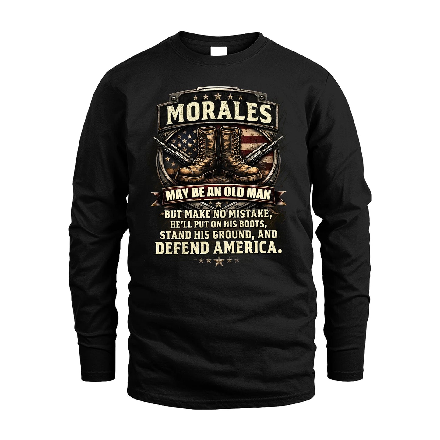 MORALES 13K1-527 May Be an Old Man But Make No Mistake...