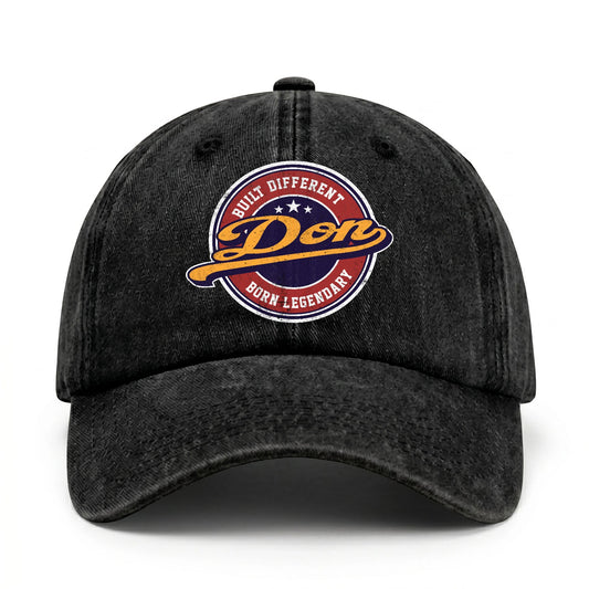 Built Different Born Legendary Logo Washed Cap DON 13K1 C65PF