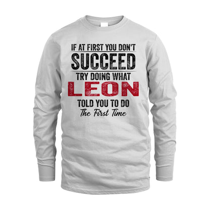 LEON 13K1-357 If At First You Don't Succeed...