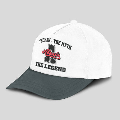 The Man The Myth The Legend Custom Initial Letter And Name Cap ALEXIS 13K1 C38PF