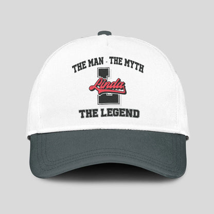 The Man The Myth The Legend Custom Initial Letter And Name Cap LINDA 13K1 C38PF