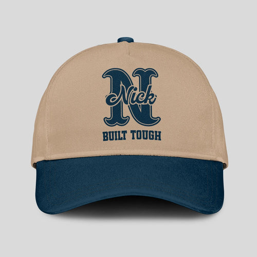 Built Tough Sage Green And Beige Baseball Cap NICK 13K1 C102PF