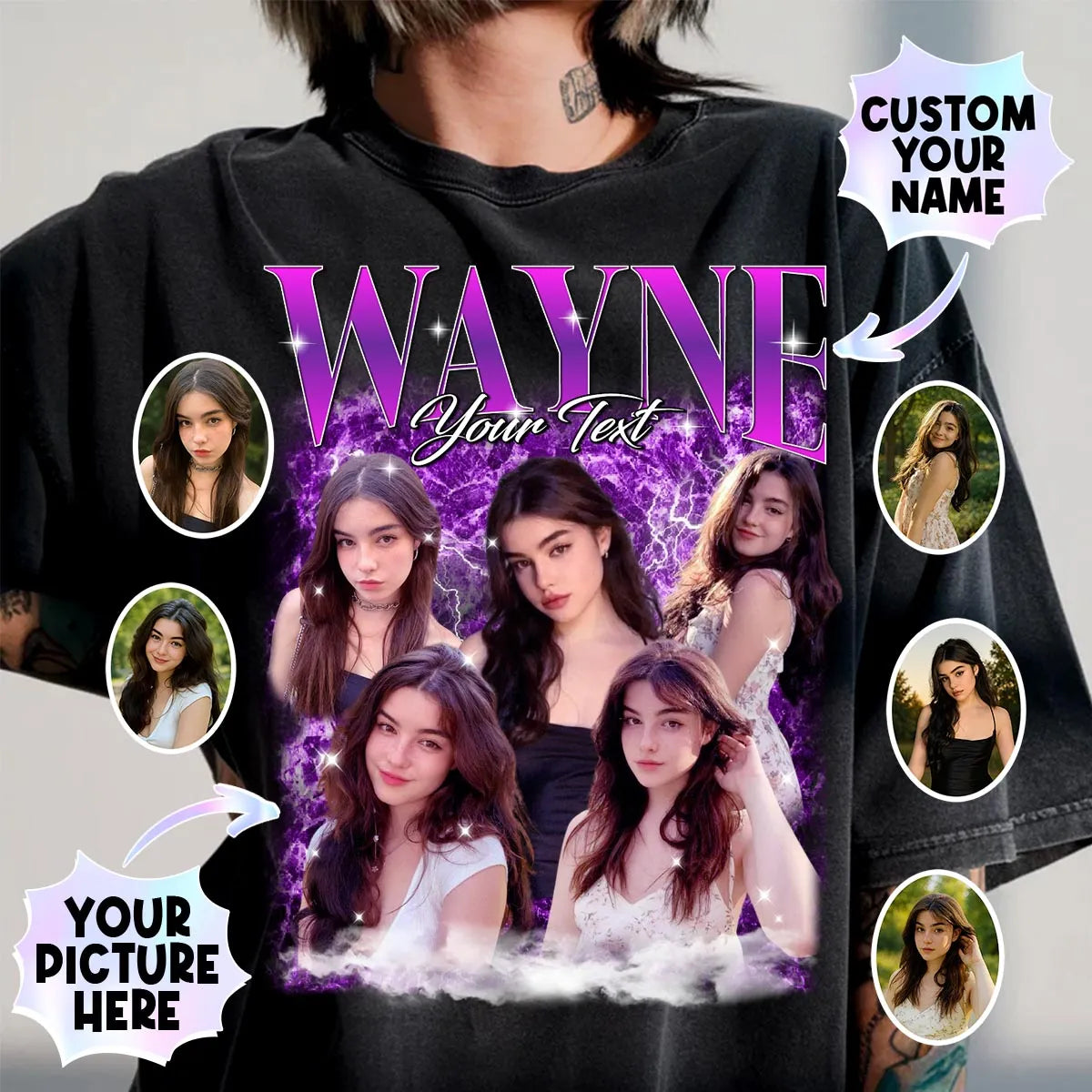 WAYNE 13K1-CTN1 Bootleg Rap Tee | Custom Bootleg T-Shirt | Perfect Gift