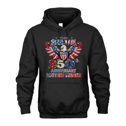 SILVA 13K1-523 Personalized "Team...Lifetime Member" America 250 Design