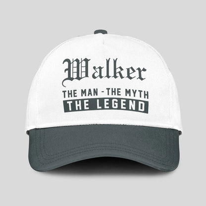 The Man The Myth The Legend Luxury Cap WALKER 13K1 C39PF