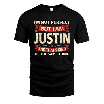 JUSTIN 13K1-566 I'm Not Perfect But I Am...