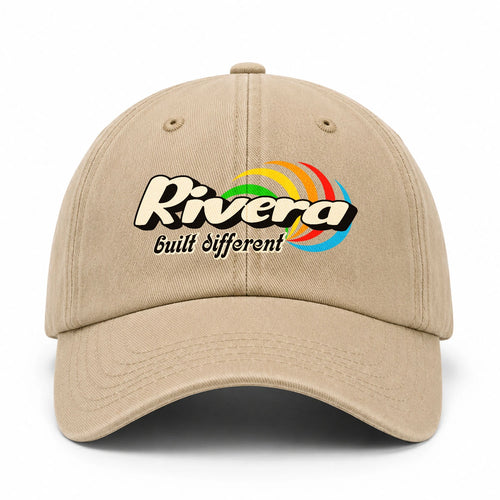 Your Name Built Different Retro Washed Cap RIVERA 13K1 C55PF
