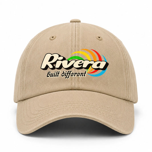 Your Name Built Different Retro Washed Cap RIVERA 13K1 C55PF