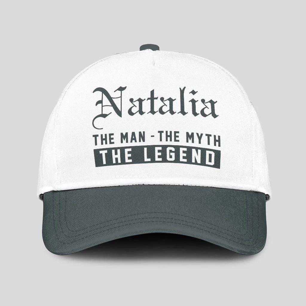 The Man The Myth The Legend Luxury Cap NATALIA 13K1 C39PF