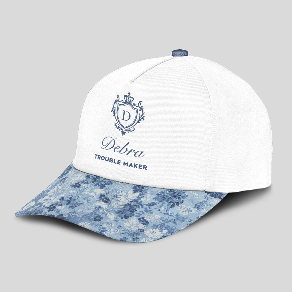 Trouble Maker Luxury Floral Cap DEBRA 13K1 C111PF