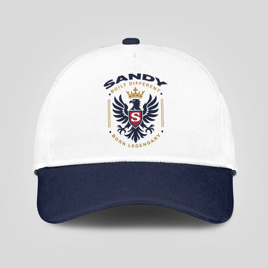 Built Different Born Legendary Elegant Blue And White Cap SANDY 13K1 C76PF