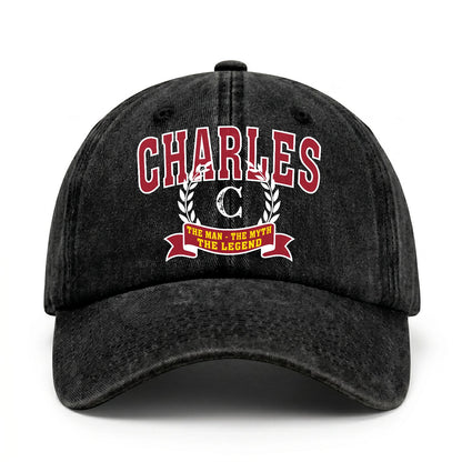 The Man The Myth The Legend Royal Cap CHARLES 13K1 C32PF