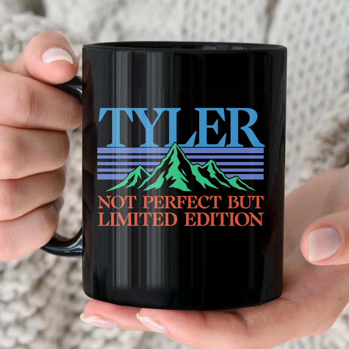 Not Perfect But Limited Eidition Retro Mountain Mug TYLER 13K1 MG29