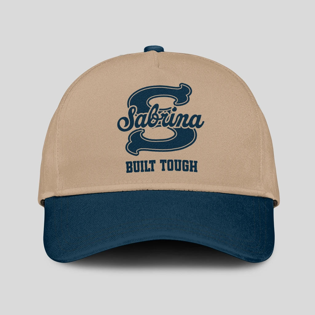 Built Tough Sage Green And Beige Baseball Cap SABRINA 13K1 C102PF