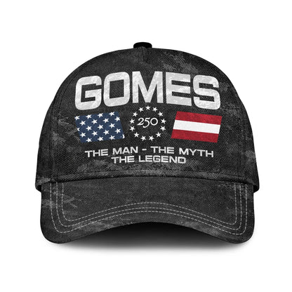 GOMES 13K1-C11PF America 250 The man - The Myth - The Legend