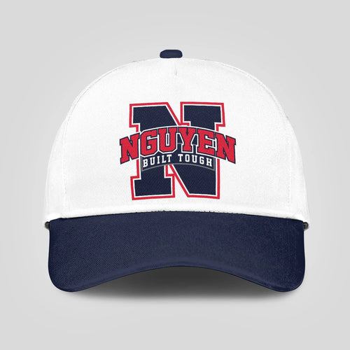 Built Tough Blue And White Baseball Cap NGUYEN 13K1 C103PF