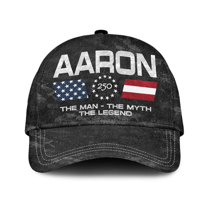 AARON 13K1-C11PF America 250 The man - The Myth - The Legend