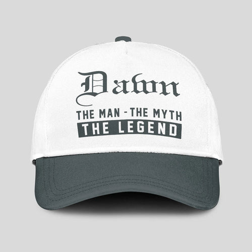 The Man The Myth The Legend Luxury Cap DAWN 13K1 C39PF