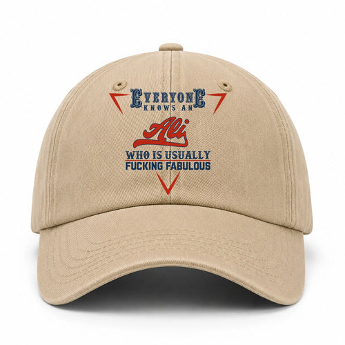 Everyone Knows A Your Name Who Is Usually Fucking Fabulous Washed Cap ALI 13K1 C53PF